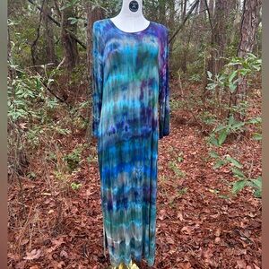 Elegant Multicolor Maxi Dress